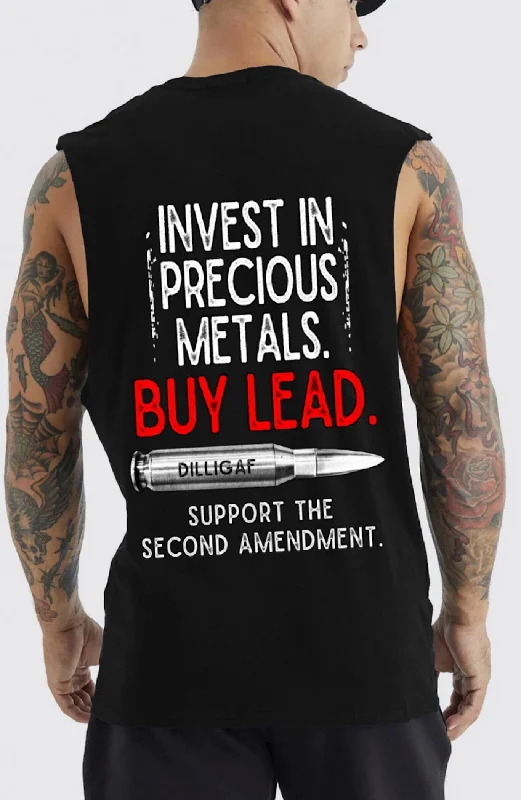 Invest in precious metals Muscle shirt