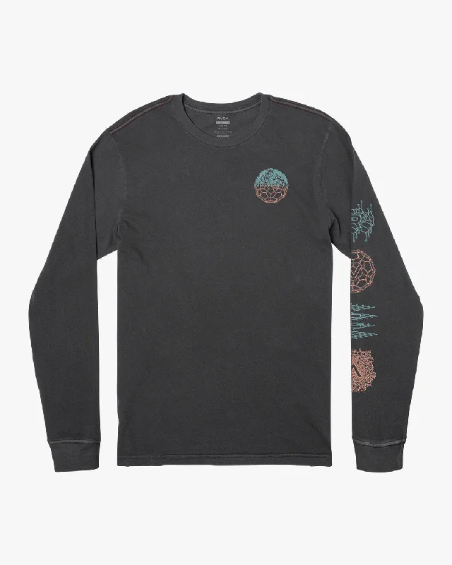 Life Science Long Sleeve Tee - Pirate Black