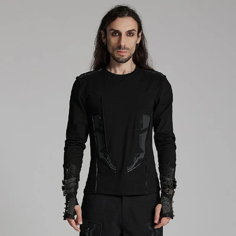 Men's Cyberpunk 3D Amor Patch Shirt