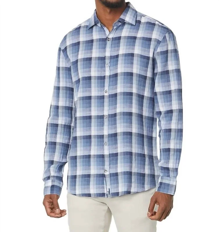 Men's Roth Button Down Shirt In Wake