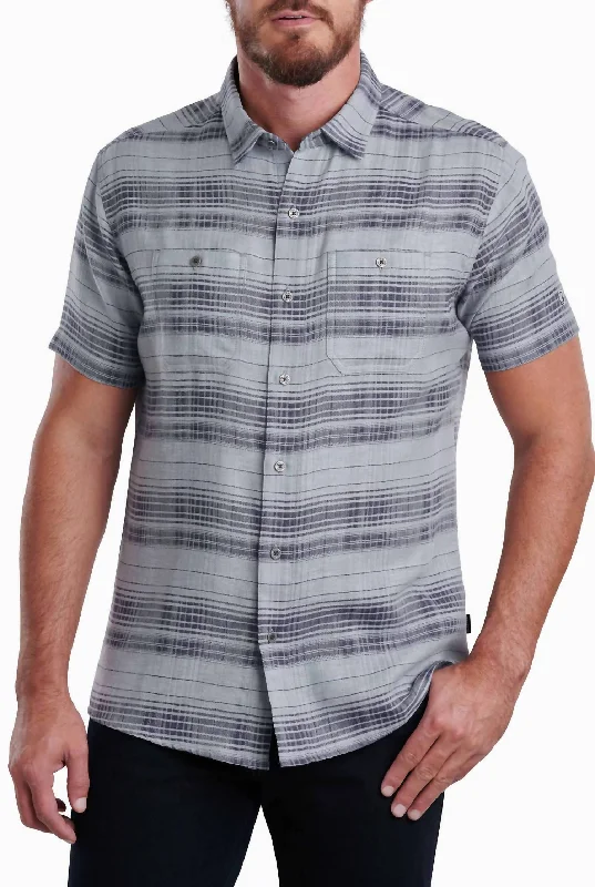 Men's Skorpio Button Down Shirt In Slate