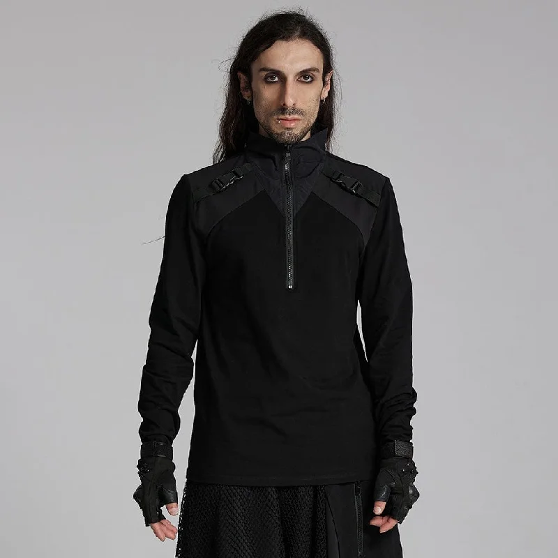 Men's Techwear Bucket-up Zip Shirt