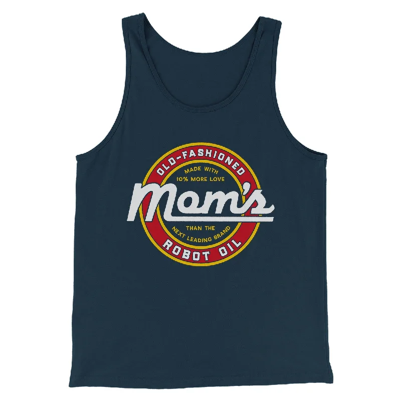 Mom's Old Fashioned Robot Oil Men/Unisex Tank Top