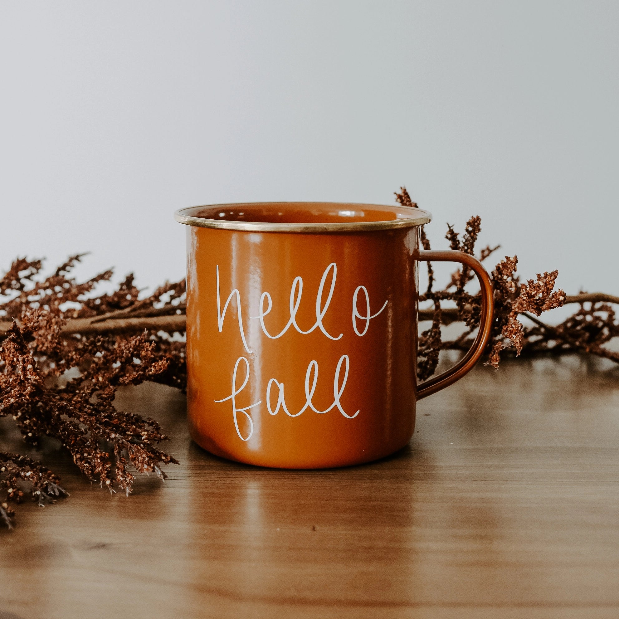 Oversized Hello Fall Mug