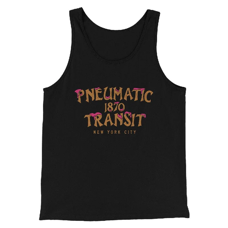 Pneumatic Transit Funny Movie Men/Unisex Tank Top