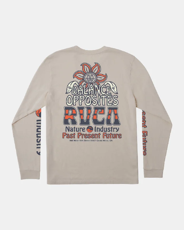 Positive Growth Long Sleeve Tee - Vanilla