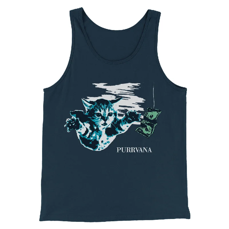 Purrvana Men/Unisex Tank Top