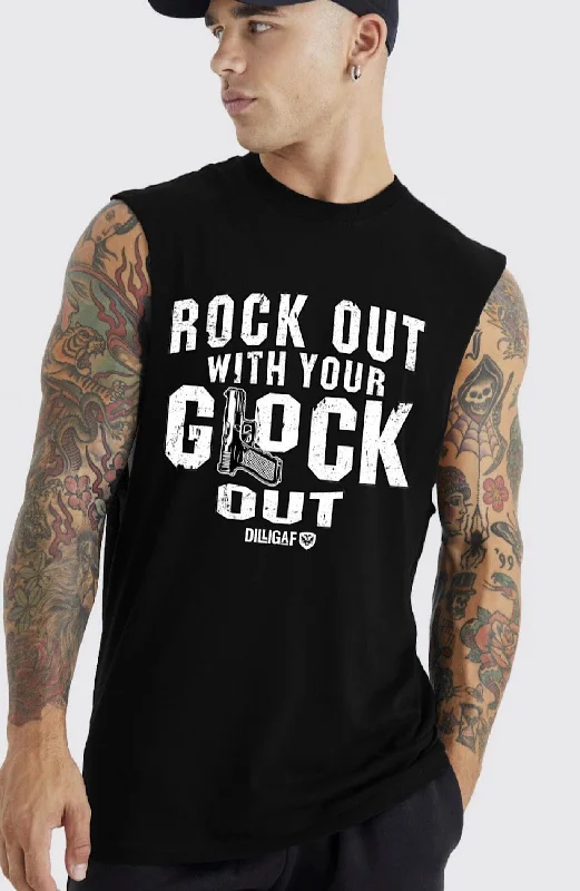 Rock Out, Glock Out Muscle Shirt