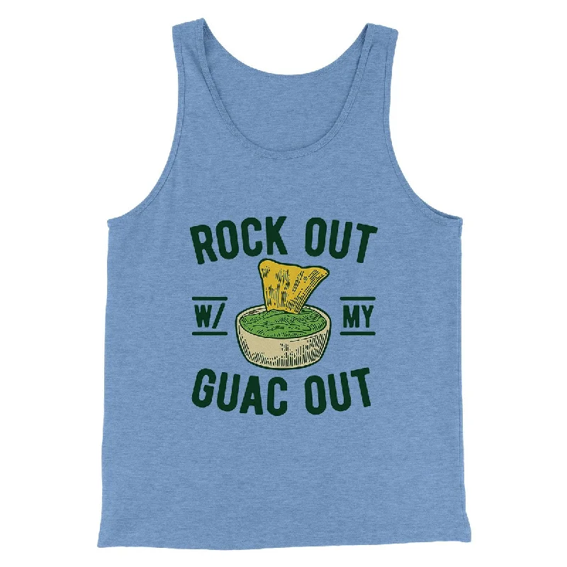 Rock Out With My Guac Out Men/Unisex Tank Top