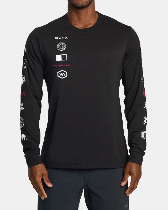 RVCA Arena Long Sleeve Tee - Black