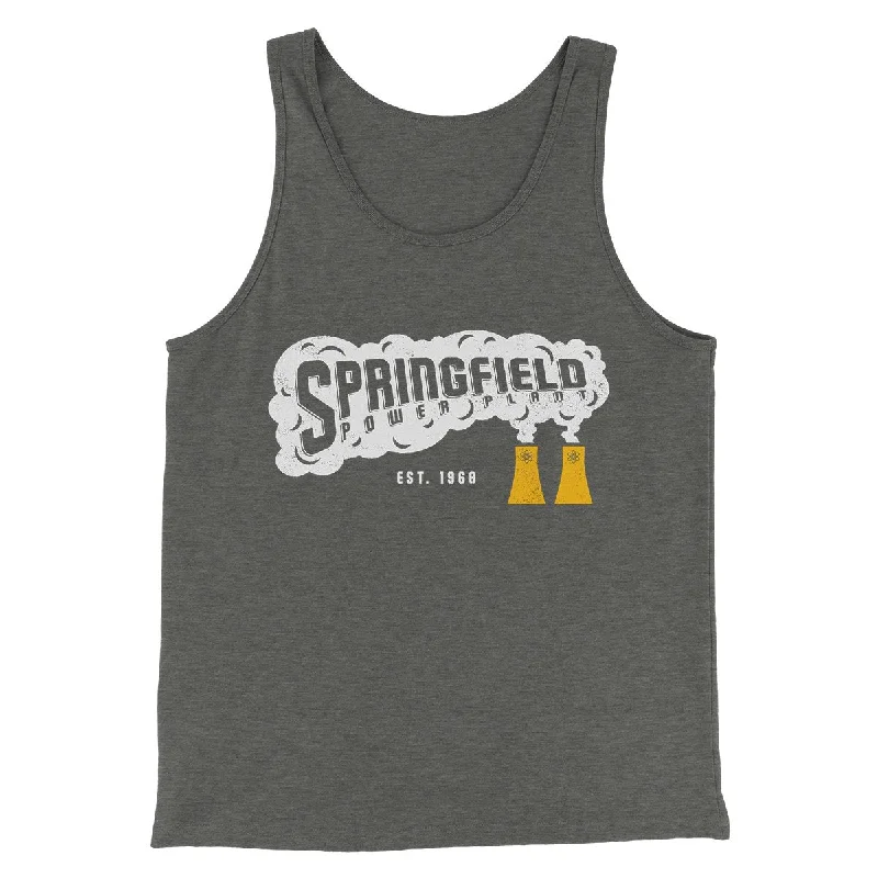 Springfield Power Plant Men/Unisex Tank Top