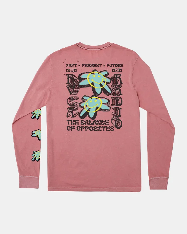 Starish Long Sleeve Tee - Flamingo