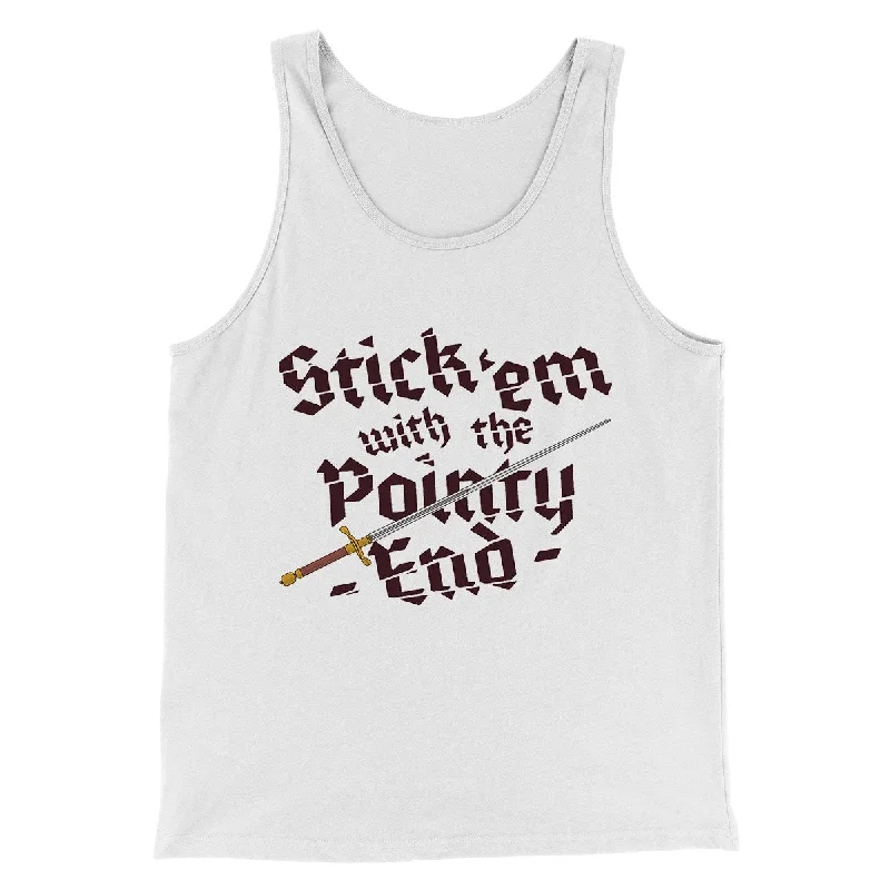 Stick 'Em With The Pointy End Men/Unisex Tank Top