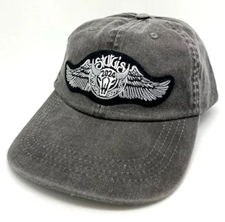 Sturgis Buffalo Wing Grey Low Crown Cap - 2024