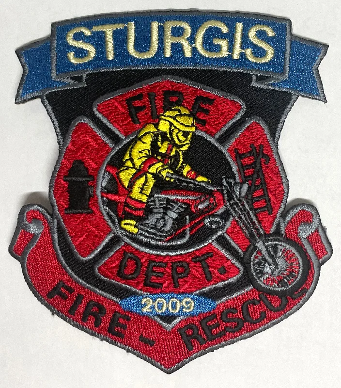 Sturgis Fire Department Small Patch - 2009