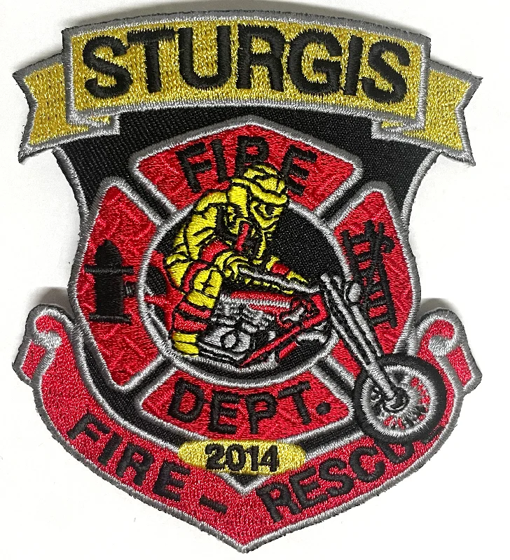 Sturgis Fire Department Small Patch - 2014