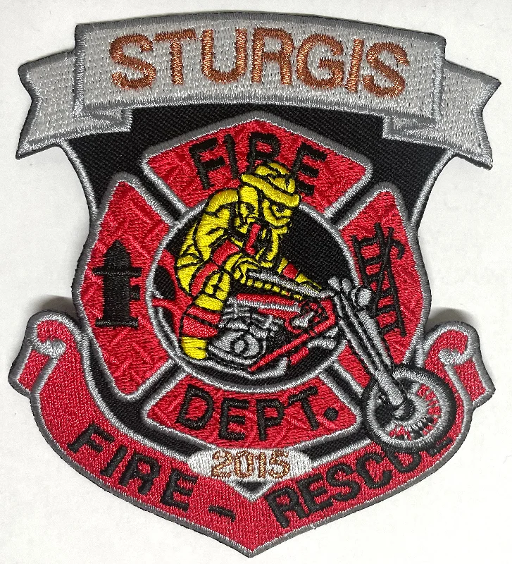 Sturgis Fire Department Small Patch - 2015