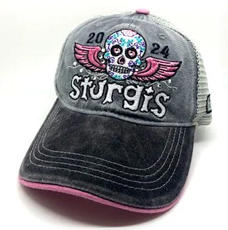 Sturgis Ladies Sugar Skull Cap - 2024