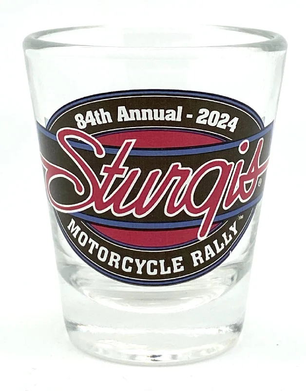 Sturgis Shield Shot Glass - 2024