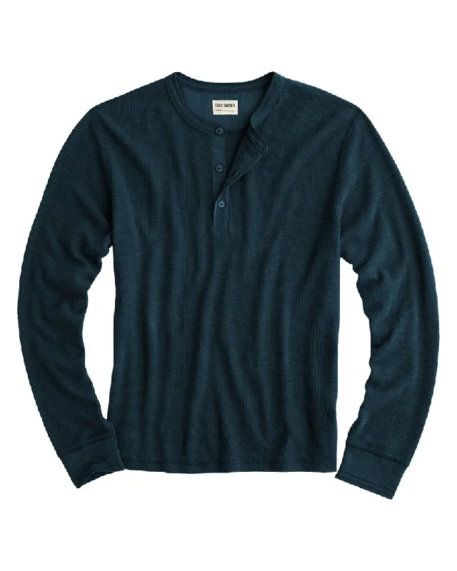 Todd Snyder Henley Long Sleeve