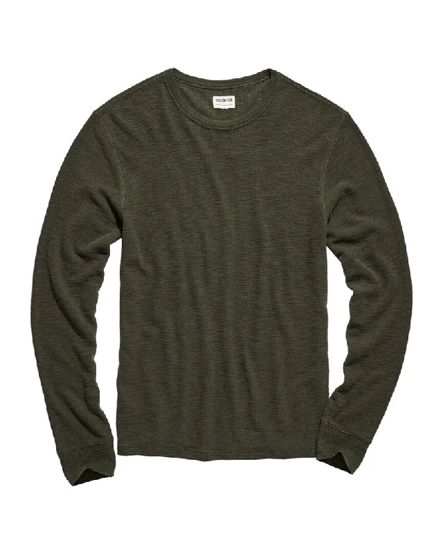 Todd Snyder Waffle Crewneck Pullover