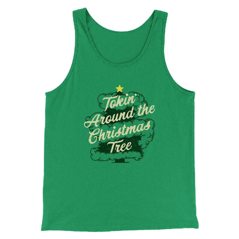 Tokin Around The Christmas Tree Men/Unisex Tank Top