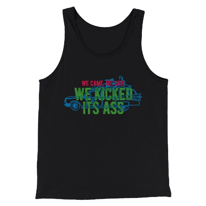 We Came, We Saw, We Kicked Its Ass Funny Movie Men/Unisex Tank Top