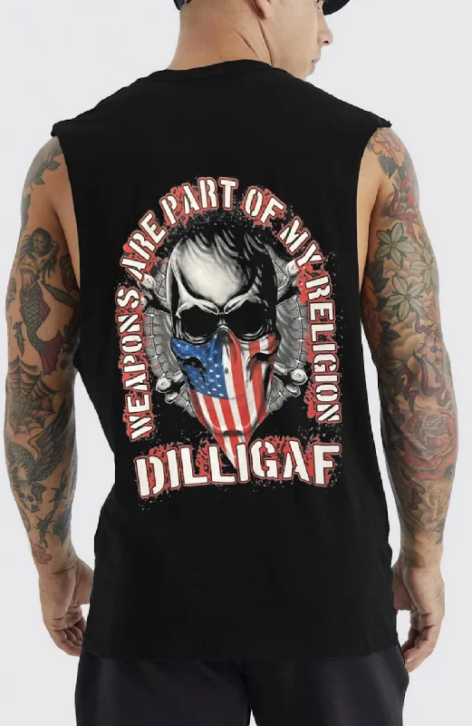 Weapons are part of my religion Muscle shirt