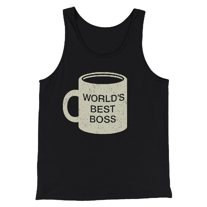 World's Best Boss Men/Unisex Tank Top