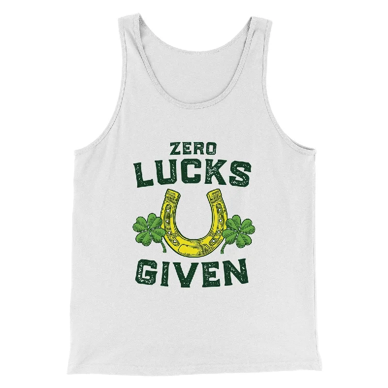 Zero Lucks Given Men/Unisex Tank Top