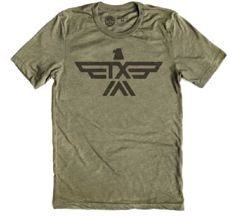 Texas Thunderbird T-Shirt - Olive