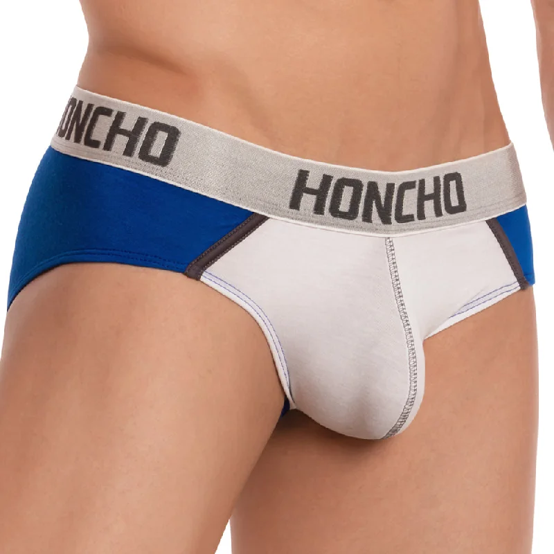 Moisture-wicking boxer briefs for men-Honcho HOJ027 Pelvic Bikini Brief