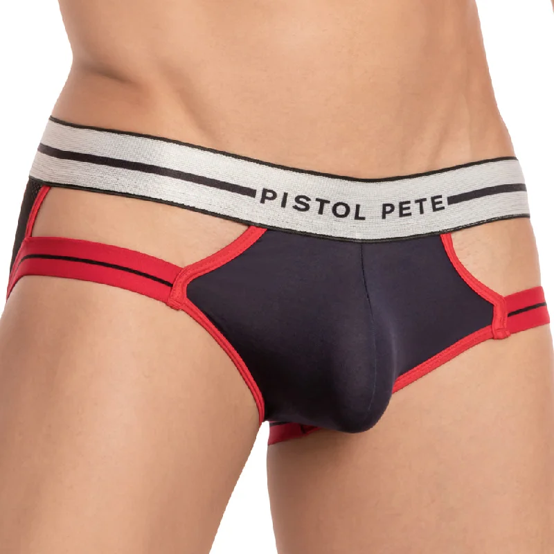 Men moisture-wicking underwear-Pistol Pete PPJ025 Deluxe Bikini Brief