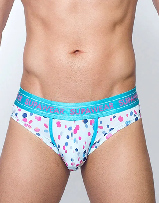 High-performance men underwear-Sprint Brief Underwear - Ditsy Dots Blue