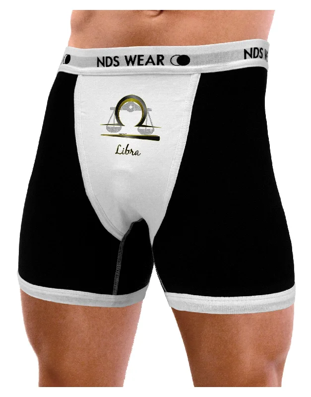 Men classic brief underwear-Libra Symbol Mens Boxer Brief Underwear